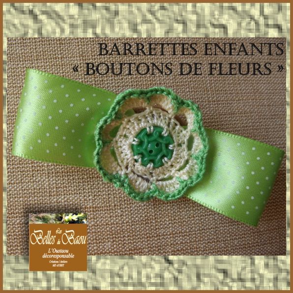 barrettes cheveux pour enfants