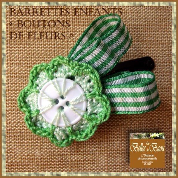 barrettes cheveux pour enfants