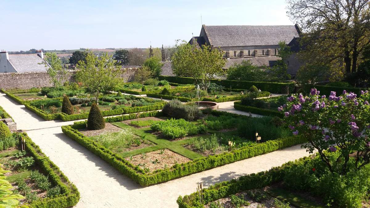 Les jardins de l'Abbaye de Daoulas