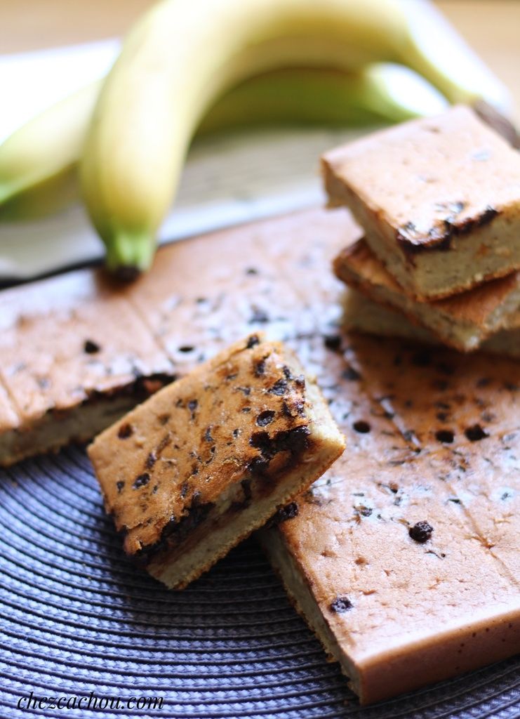 Moelleux A La Banane Et Pepites De Chocolat Chezcachou Moelleux A La Banane Et Pepites De Chocolat Chezcachou