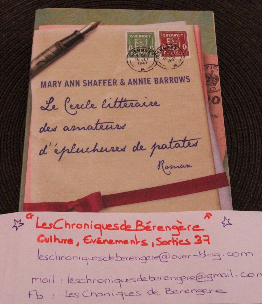 Le Cercle Des éplucheurs De Patates Le cercle littéraire des amateurs d'épluchures de patates