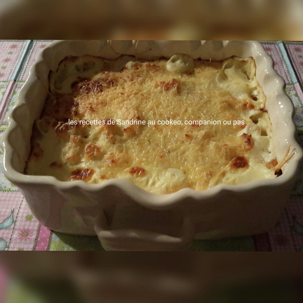 Gratin De Chou Fleur Facile Et Rapide Au Cookeo Companion