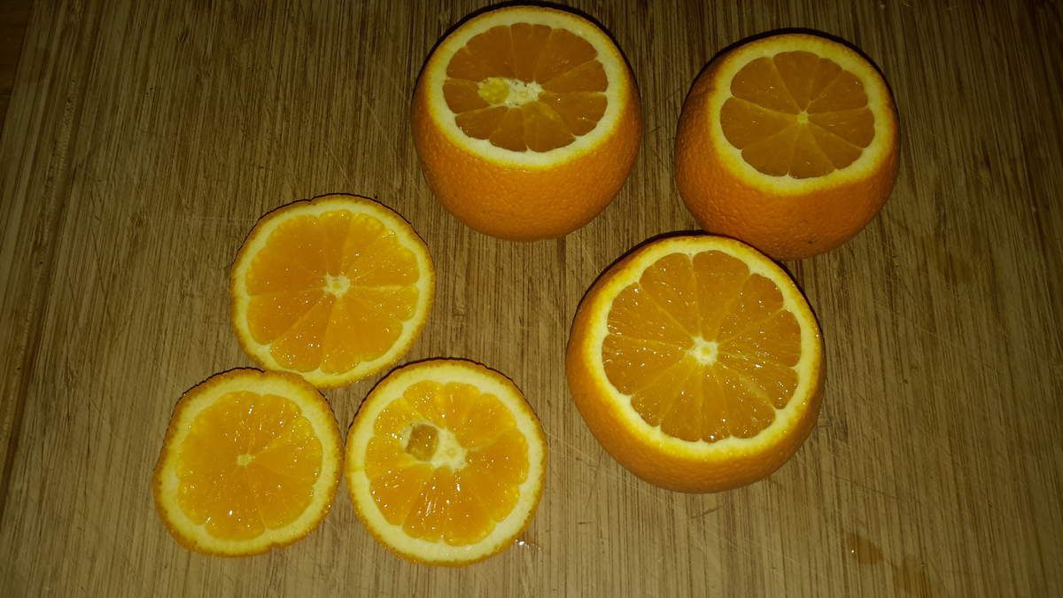 Orange givrée recette facile et rapide sans sorbetière au companion,  thermomix ou sans robot - Les recettes de sandrine au companion ou pas