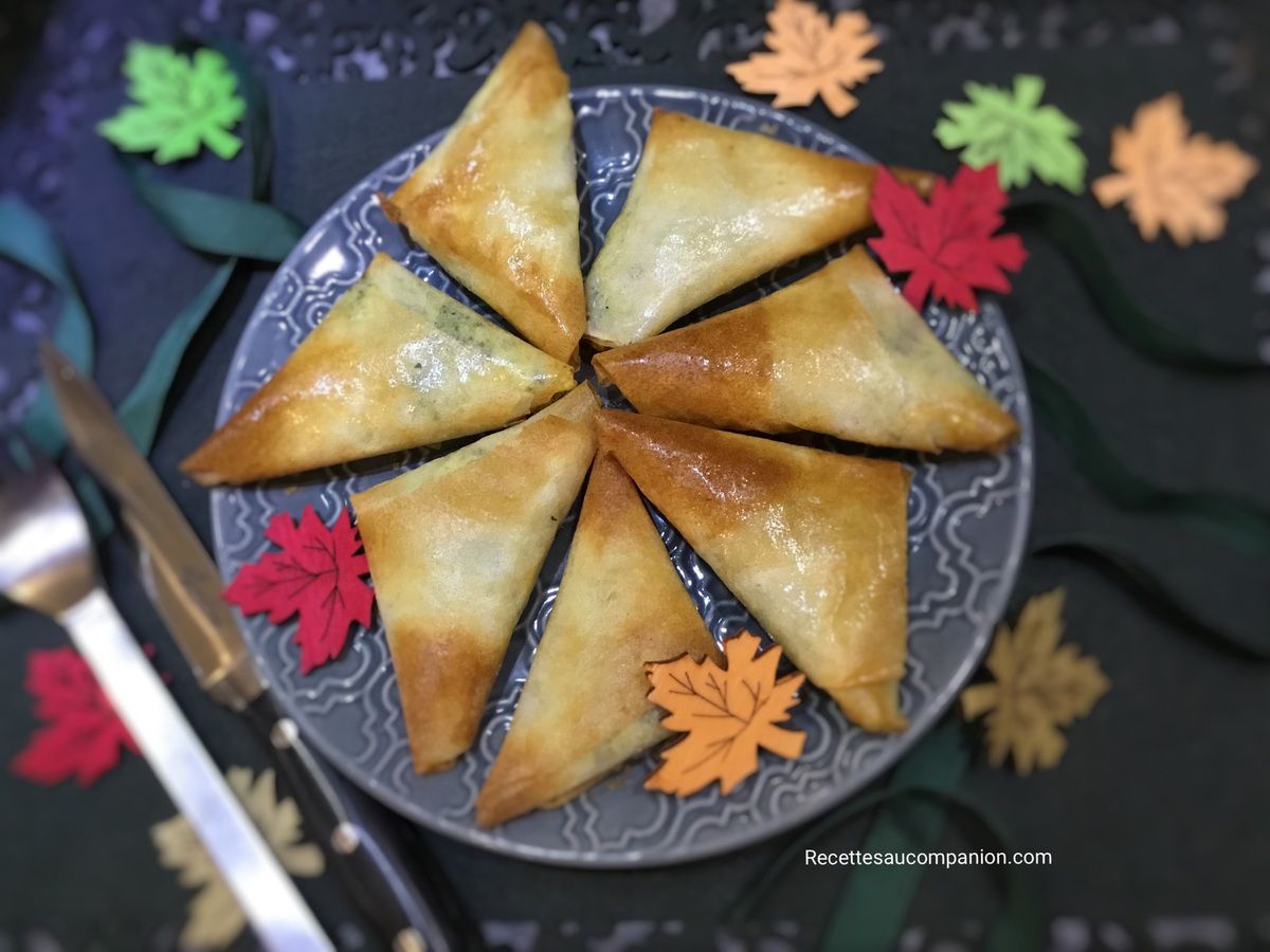 Samoussas ou bricks de pommes de terre aux œufs au cookeo companion  thermomix ou sans robot - Les recettes de sandrine au companion ou pas