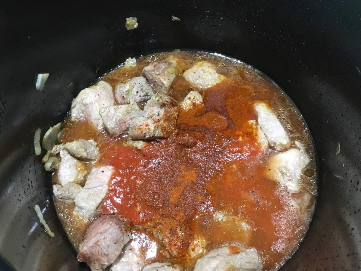 Sauté de porc au curry au cookeo companion thermomix ou sans robot - Les  recettes de sandrine au companion ou pas