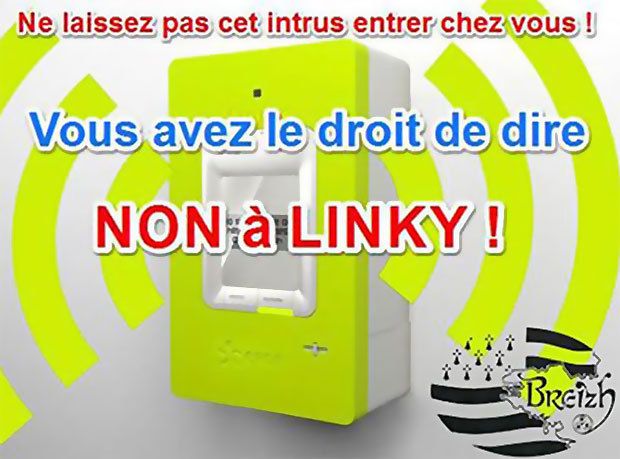 Ne laissez pas cet intrus entrer chez vous ! Vous avez le droit de dire non à Linky.