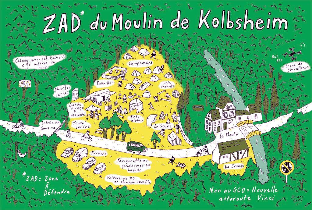 LA ZAD DU MOULIN EST EN DANGER