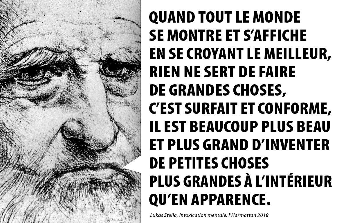 Intoxication mentale, représentation, confusion, aliénation et servitude. Lukas Stella