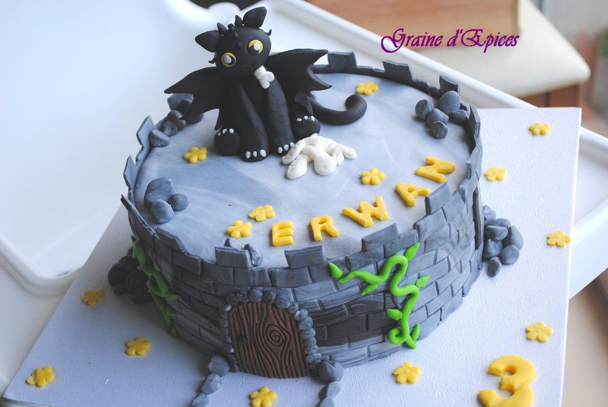 Cake Design Gateau Krokmou Graine D Epices