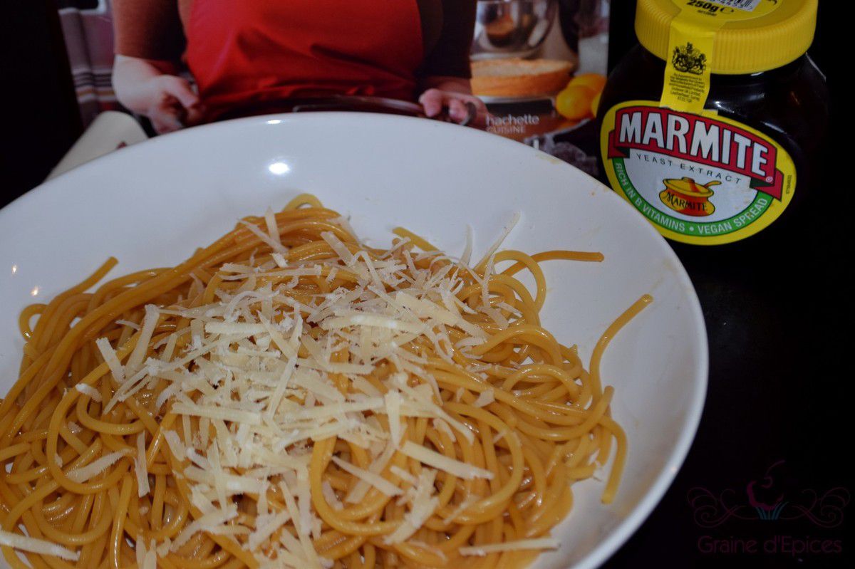 Spaghetti à la Marmite de Nigella