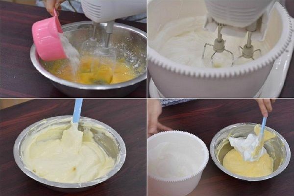 làm bột bánh kem
