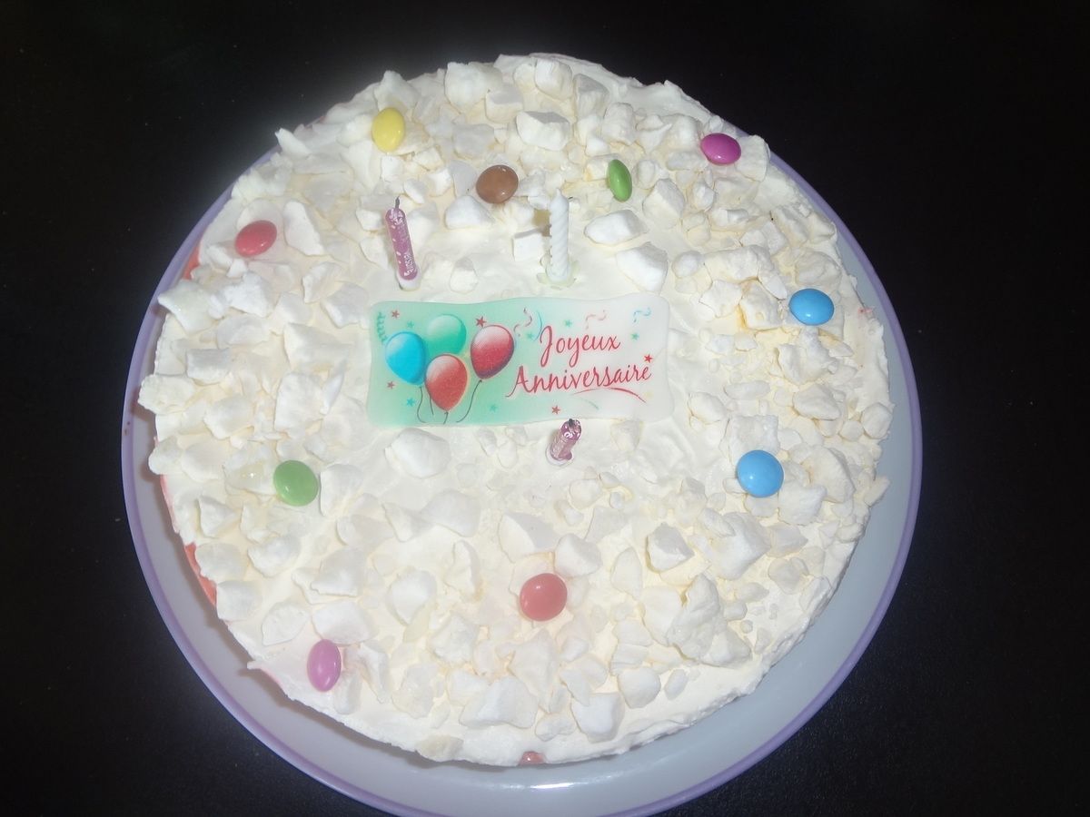 Vacherin A La Fraise Thermomix Facile Cordon Rose Passe Au Vert