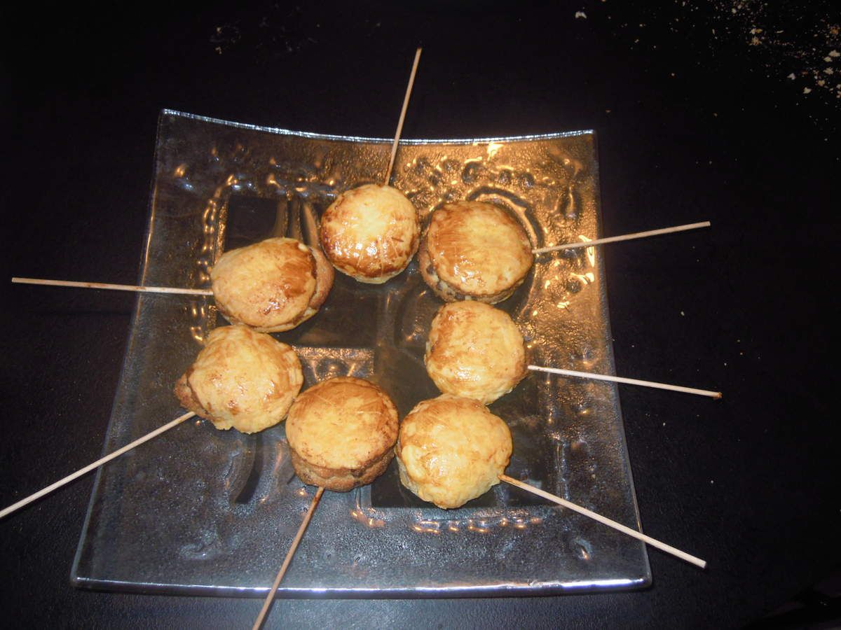 Mini galettes des rois aux pépites de chocolat