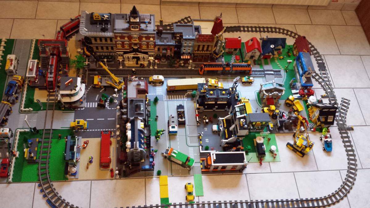 Ville lego city Hiver 2016 - Lego City - AFOL Nancy