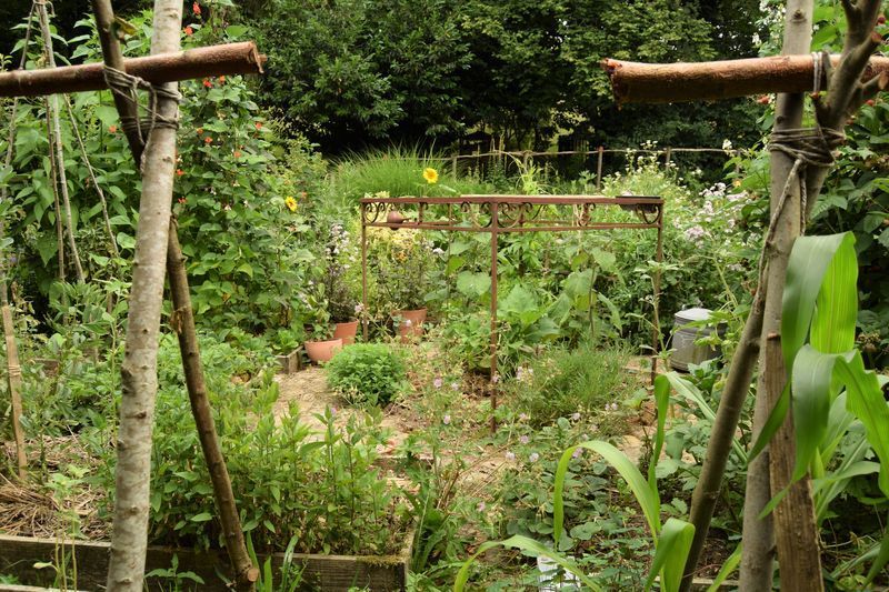 entrée potager