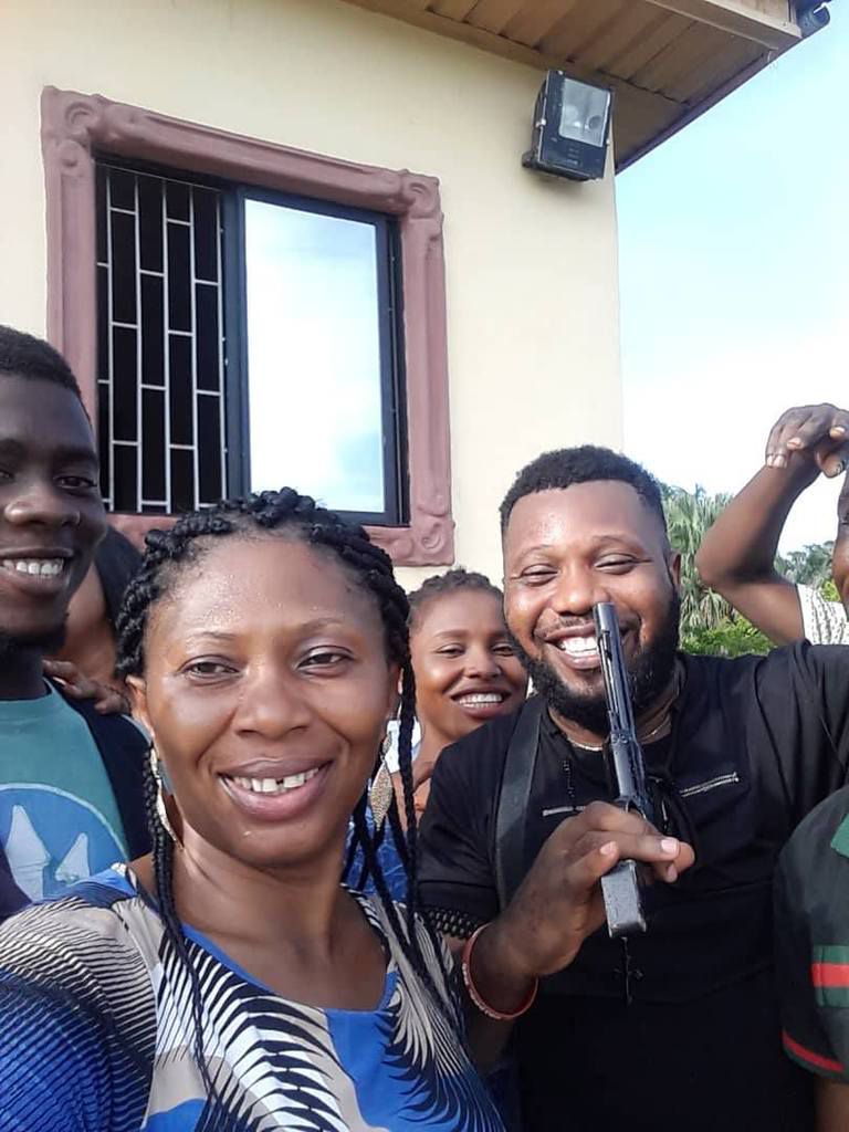 Eucharia Bob Manuel & HT Films Crew