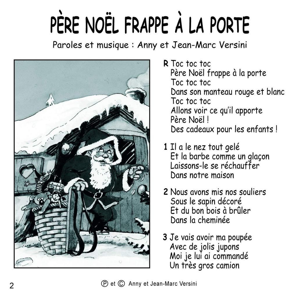 Père Noël Frappe à la porte Chez Céline Assistante Maternelle