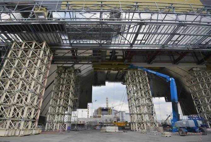 Le nouveau dôme. Photo AFP