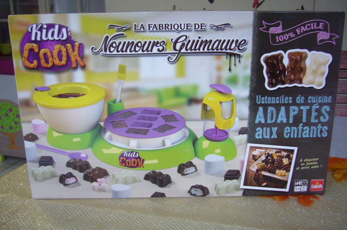 nounours en guimauve, cuisine, kids cook