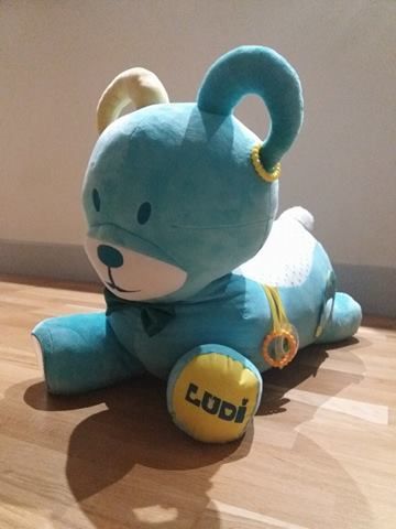 Notre peluche Maxi Ours chez LUDI C'est bien joué - Maman Enjoy