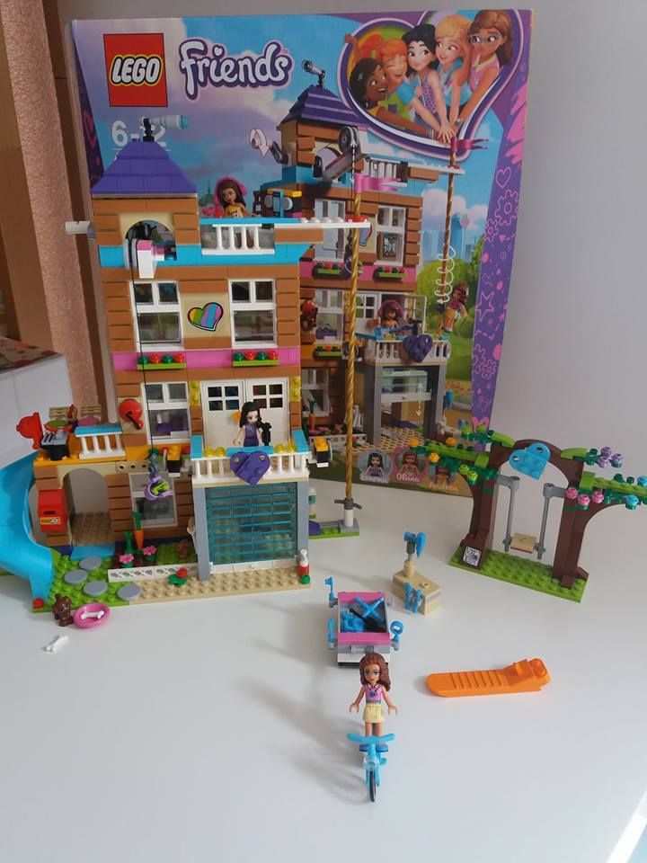Lego Friends Maison De L Amitié La maison de l'amitié avec LEGO friends - En route vers l'aventure