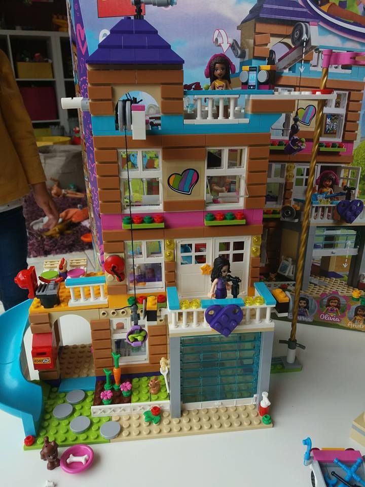 Lego Friends Maison De L Amitié La maison de l'amitié avec LEGO friends - En route vers l'aventure