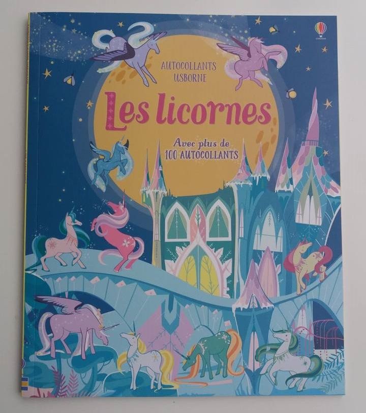 Les licornes - coffret livre et puzzle - Editions Usborne