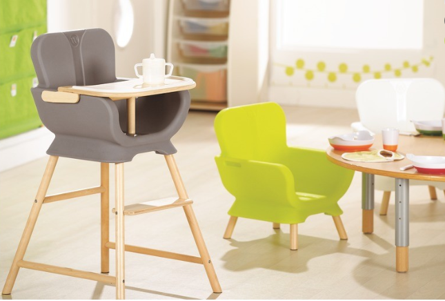 chaise haute design scandinave