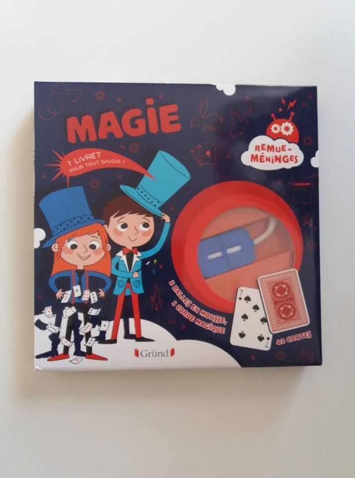 Tour De Magie Boite Epee Explication MAGIE -Des tours de magie détonants avec les Editions Gründ - Maman Enjoy