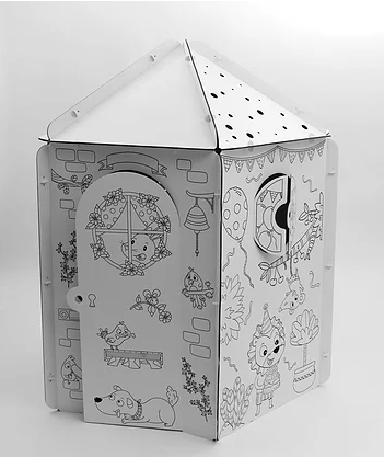 cabane en carton