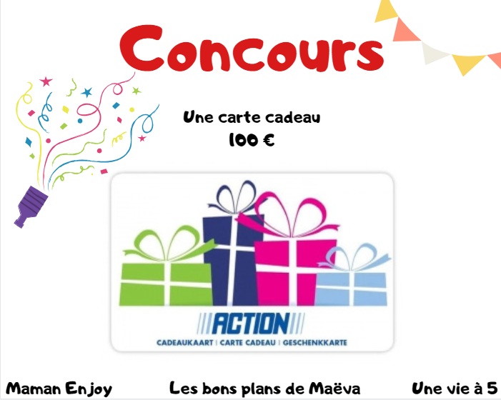 concours carte cadeau Action