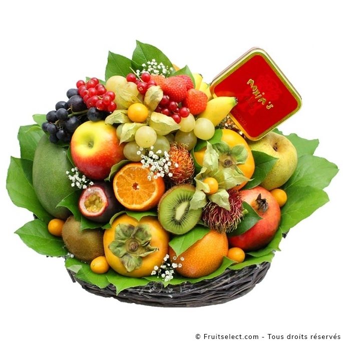 corbeilles de fruits