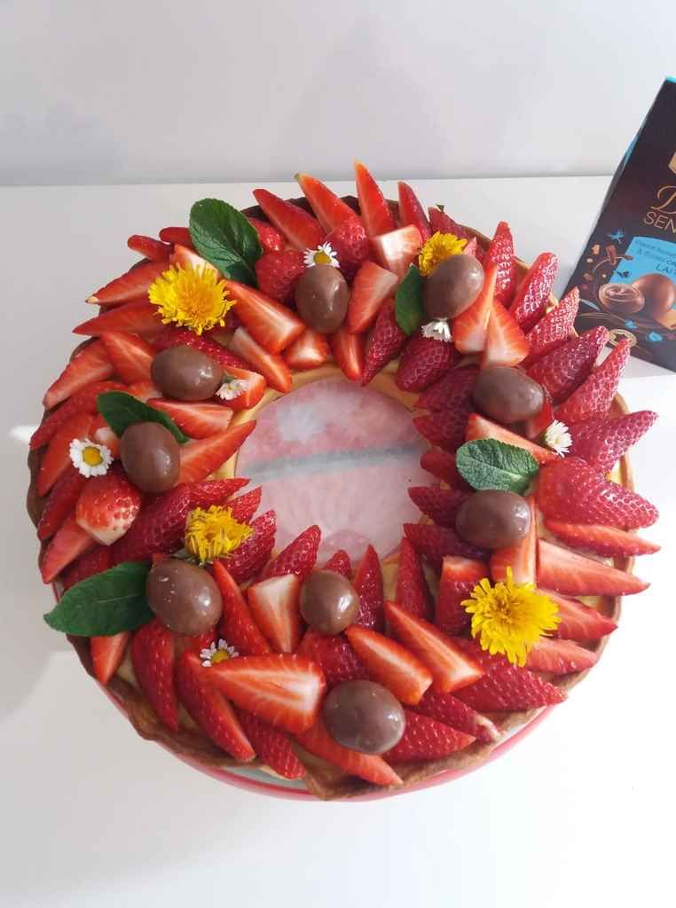Recette Couronne De Paques Aux Fraises Maman Enjoy