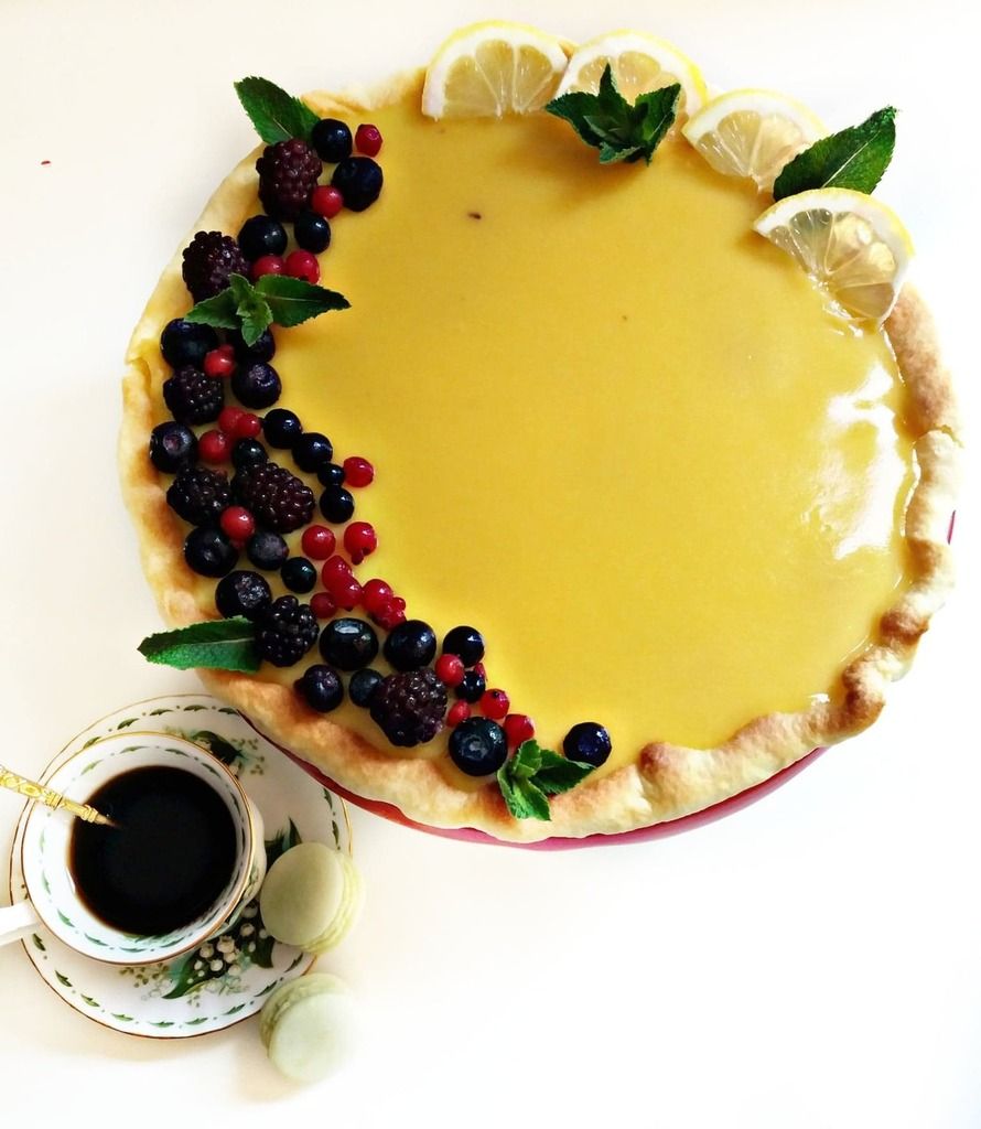 recette tarte au citron maison