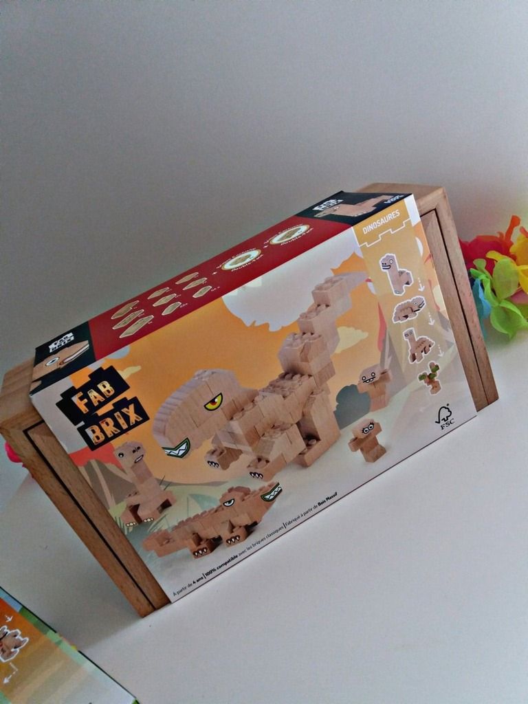 Coffret FabBrix dinosaure