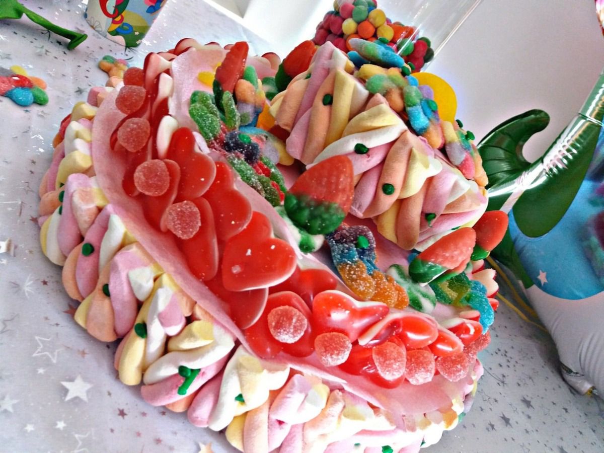 gâteau de bonbons