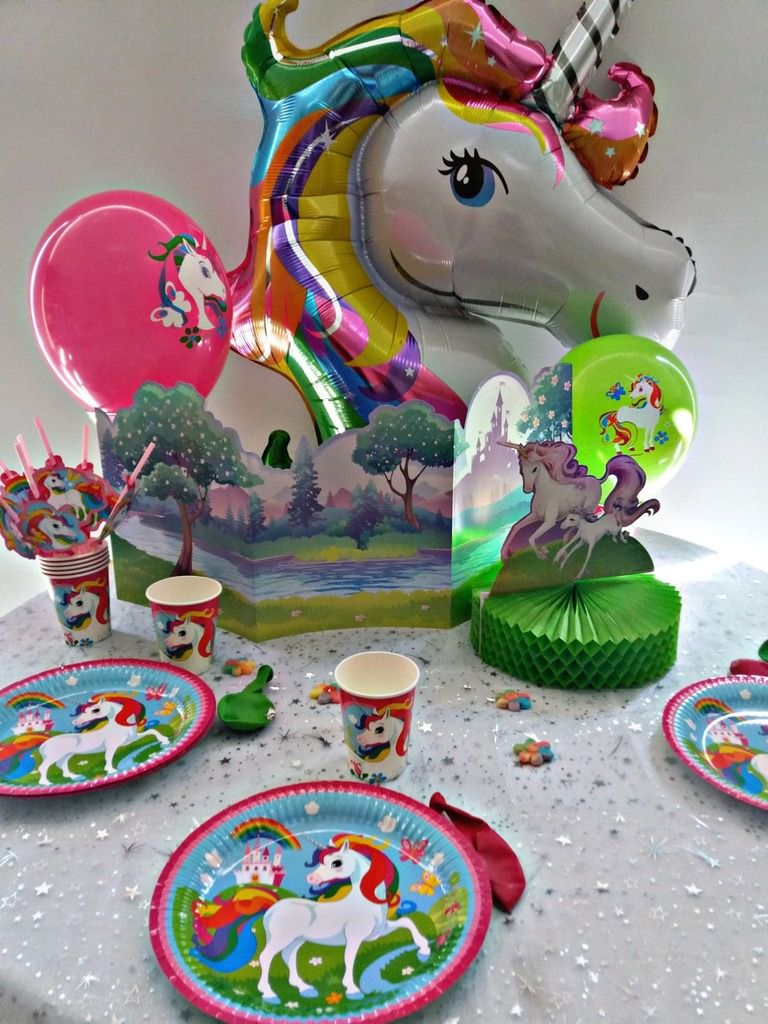 Mon Anniversaire Sur Le Theme Licorne Maman Enjoy