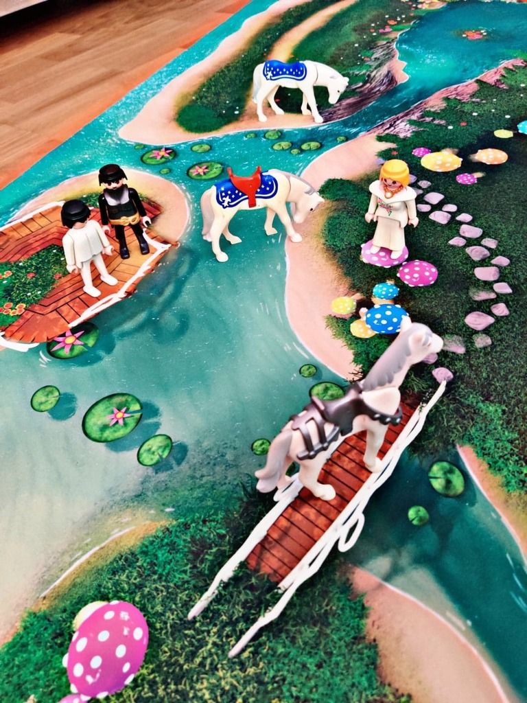 tapis de jeu playmobil