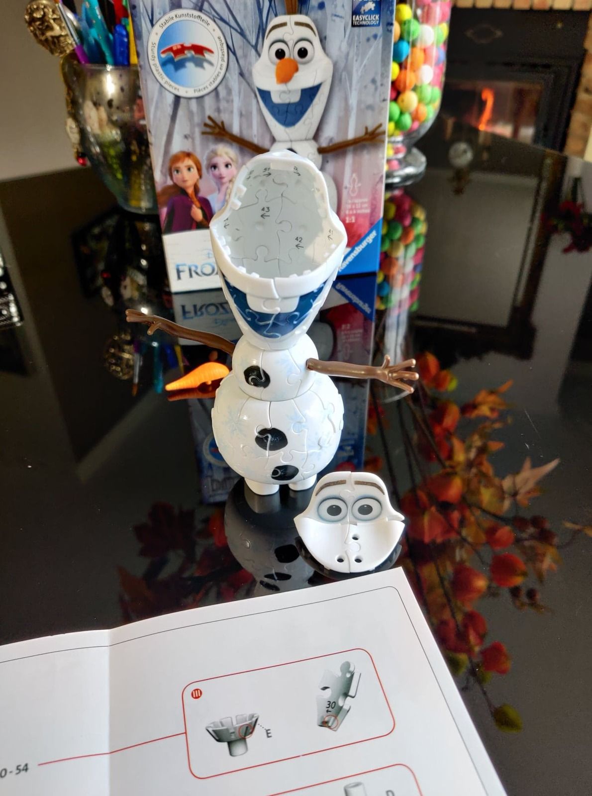 puzzle 3d olaf