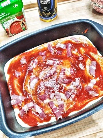 recette pâte pizza liquide