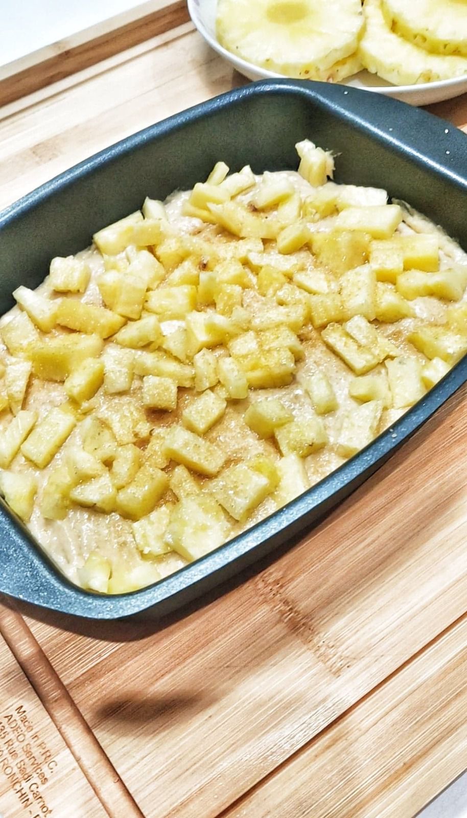 recette gâteau à l'ananas simple