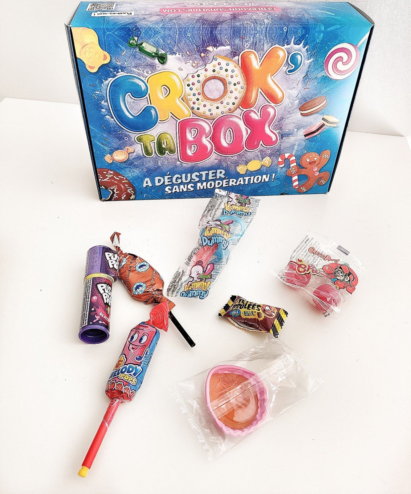 Offrez-vous la Crok Ta Box remplie de bonnes friandises originales !