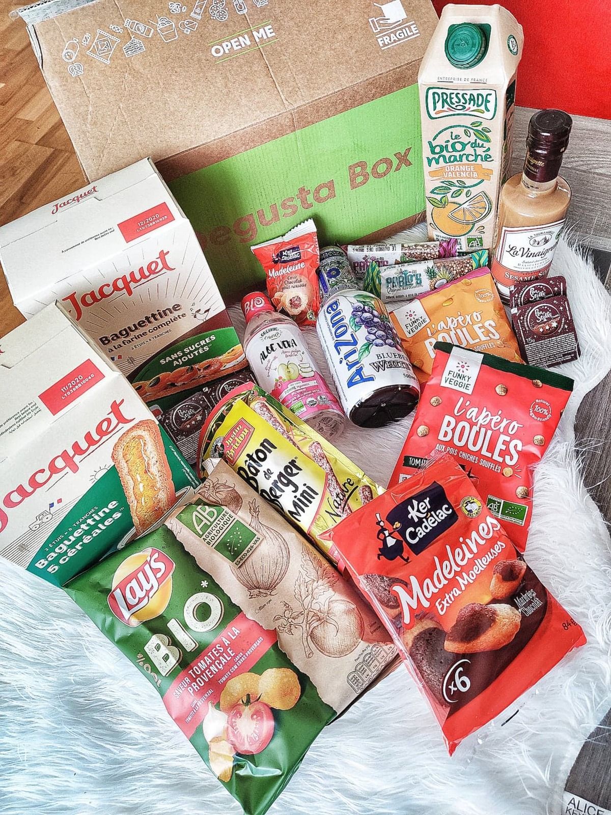 La Degusta Box d'avril