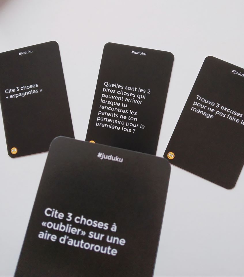 Question Liste Carte Jeu Juduku Exemple Mon partenariat avec Juduku : Le nouveau jeu " La fesse cachée " - Le blog  de Saberlipopette