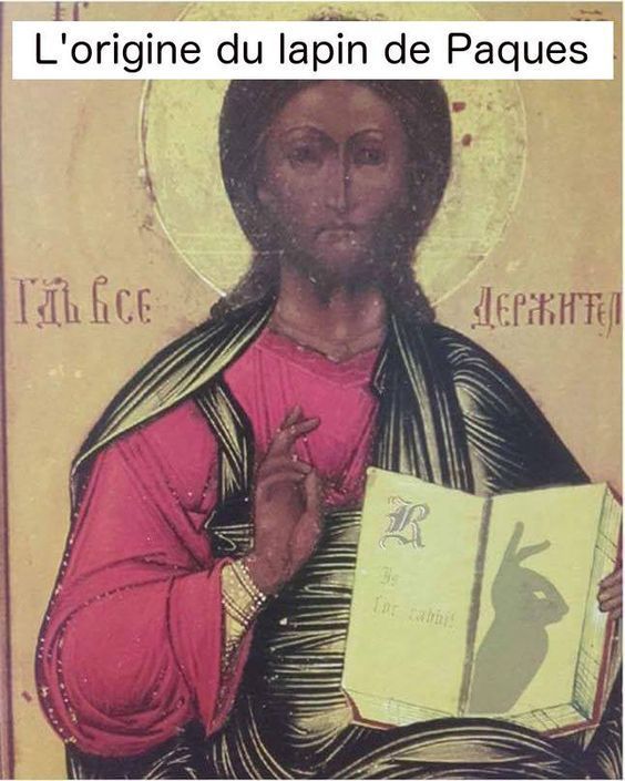 Ha les oeufs de Pâques !...