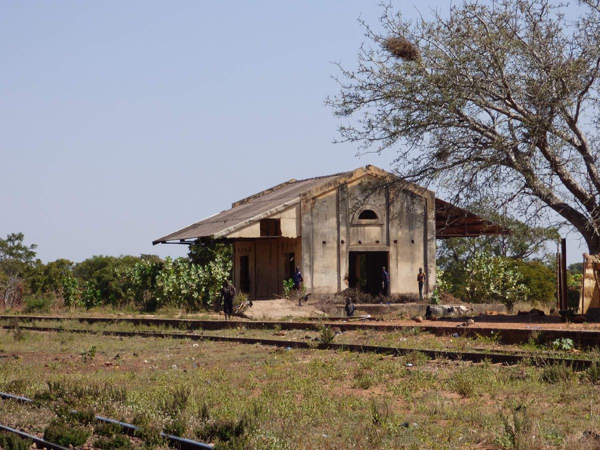 Gare de Kwentou située entre Bobo Dioulasso et Dédougou