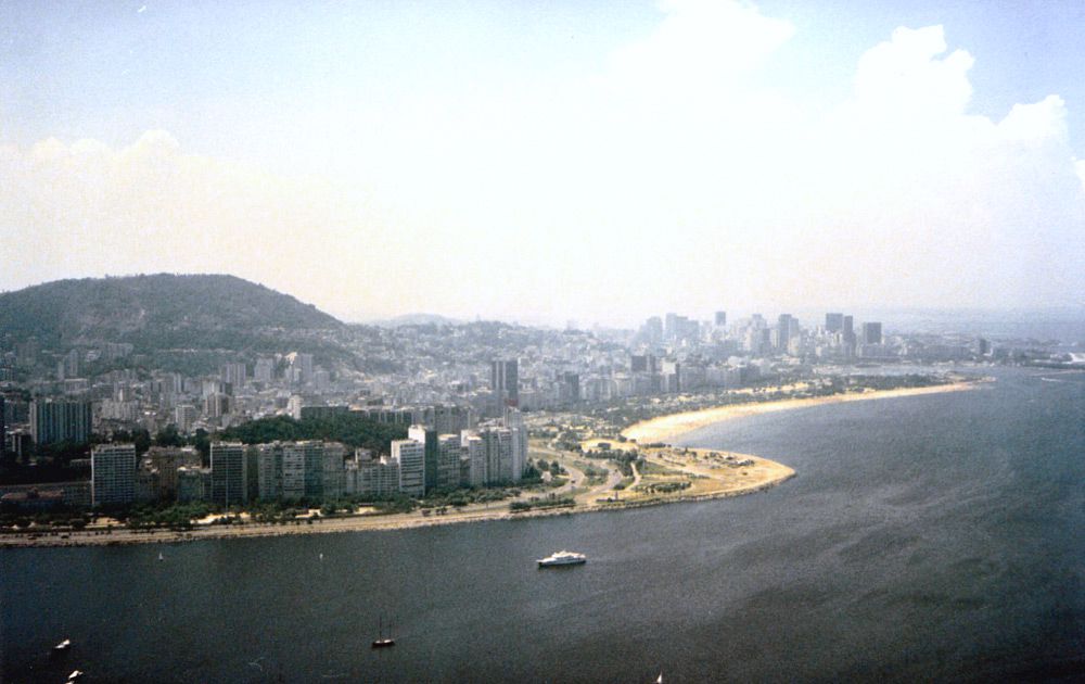Vue de la ville de Rio
