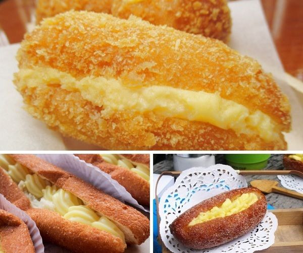 Cùng trổ tài làm bánh su kem chiên