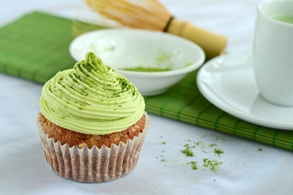 bánh cupcake trà xanh