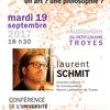 CONFÉRENCE DE RENTRÉE LE 19 SEPTEMBRE
